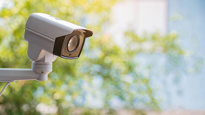 IP camera in public space